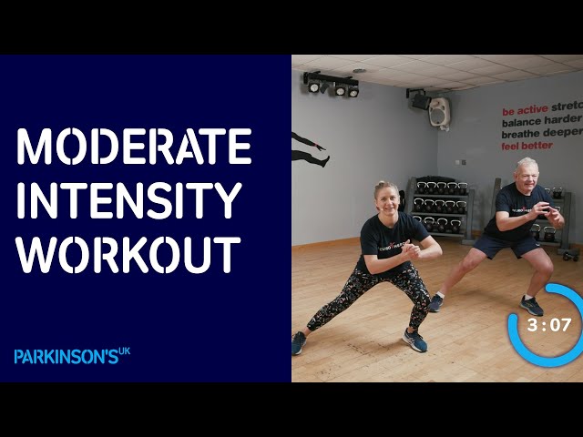Moderate intensity workout with Neuro Heroes | Parkinson's UK |