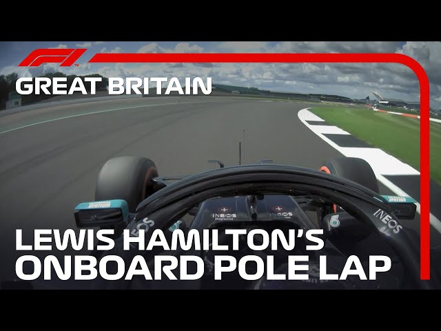 Lewis Hamilton’s Pole Lap | 2020 British Grand Prix | Pirelli