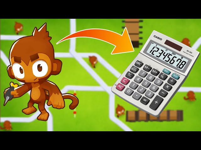 Making a Calculator Out of Monkeys in Bloons Tower Defense 6