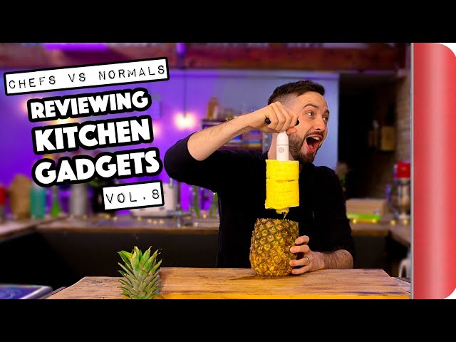 Chefs Vs Normals Reviewing Kitchen Gadgets Vol. 8 | Sorted Food