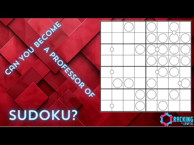 Can You Become A Professor Of Sudoku?