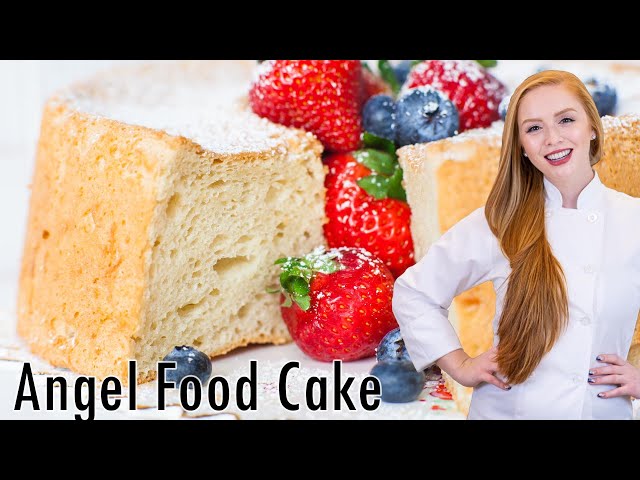 How to Make Angel Food Cake - EASY Recipe!! Back to Cake Basics Episode