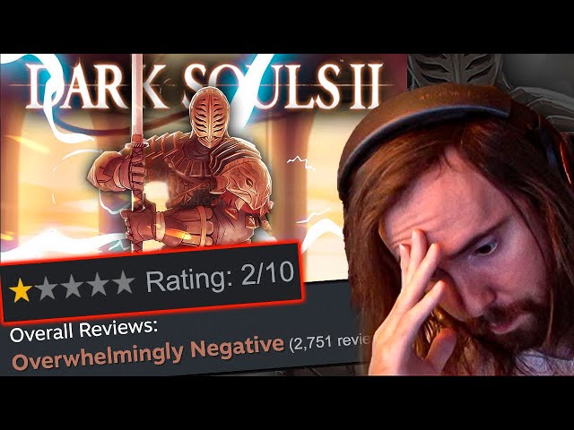 "I like Dark Souls 2" | Asmongold Reacts