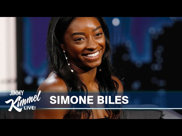 Simone Biles on Superhero Flipping Abilities, Loving Imo’s Pizza & New Bus Tour