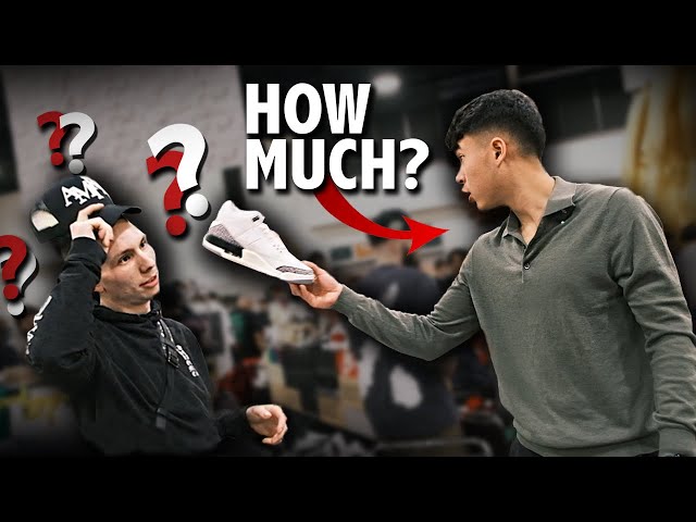 Negotiating with Sneaker Resellers