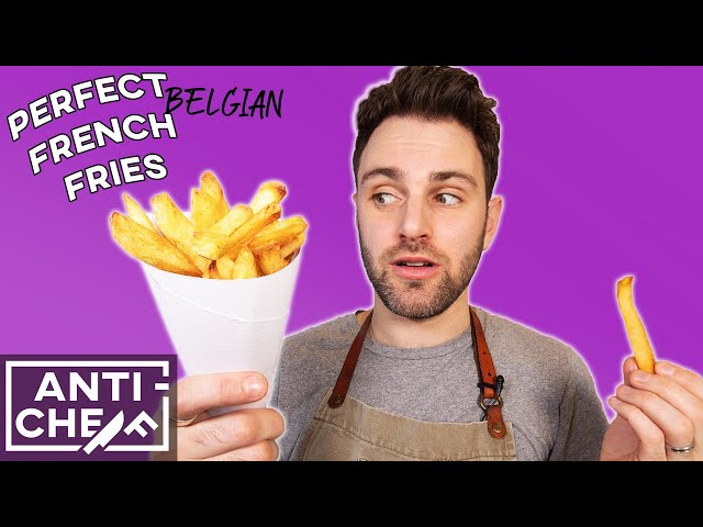 How to make PERFECT Belgian-Style Fries (frites?)! 🇧🇪