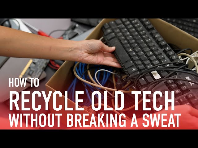 3 Simple Tips for Recycling Old Electronics