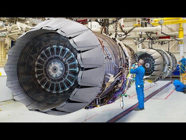 Inside Advanced US Megafactories Building Billion $ of Futuristic F-35 Engines