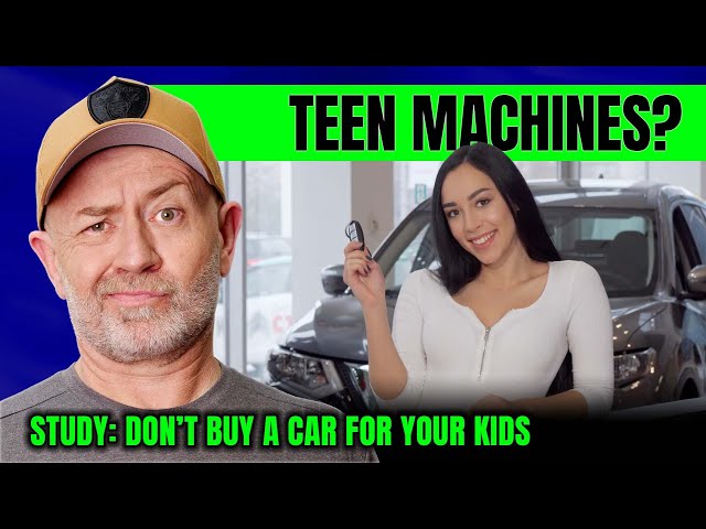 Should you buy a car for your kids? (Academics say 'no'.) | Auto Expert John Cadogan
