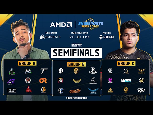 AMD Skyesports Mobile Open Powered By Loco | Semi Finals BGMI Day 4 | ft. Soul, GODLIKE, XSPARK