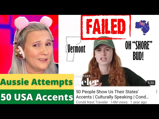 Australian Trying To Do All 50 USA Accents By State - and FAILING