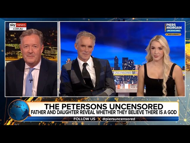 FULL INTERVIEW: Dr Jordan Peterson and his daughter sit down with Piers Morgan