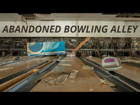 Enormous ABANDONED Bowling Alley