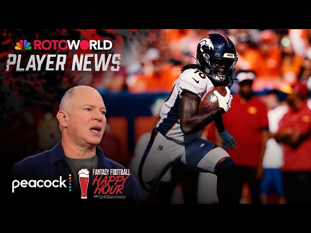 Cleveland Browns believe Jerry Jeudy 'is a star' | Fantasy Football Happy Hour | NFL on NBC