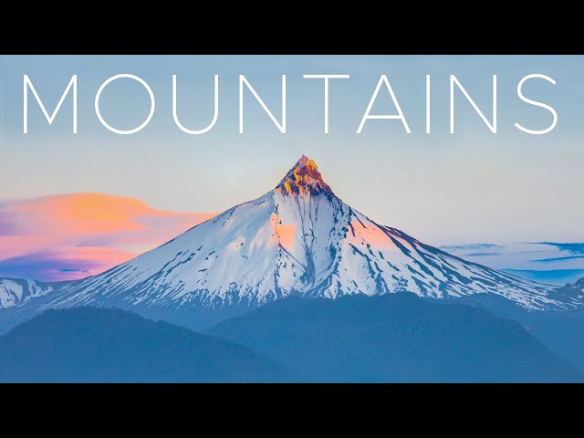 The Most Amazing 100 Mountains 4k - Deep Relaxing Film