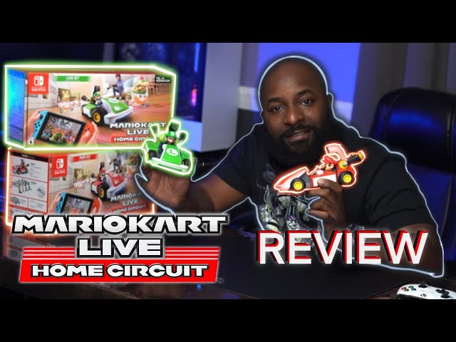 Mario Kart Live Home Circuit Unboxing and Review