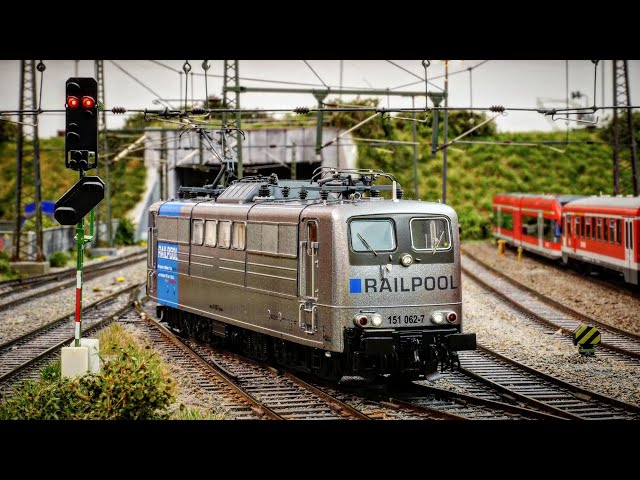 Roco Class 151 Soundcheck - a german eletric locomotive classic
