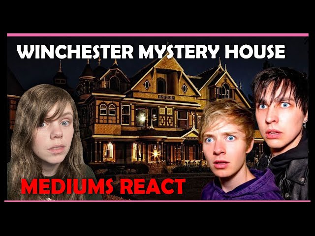 Sam and Colby Reaction - Winchester Mystery House | MEDIUMS REACT to a Spiritual Genius! | PT1