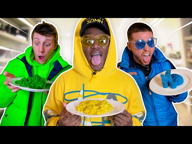 SIDEMEN EATING ONE COLOUR FOOD FOR 24 HOURS CHALLENGE