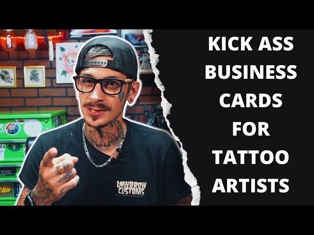 How To Create A Business Card For Tattoo Artists