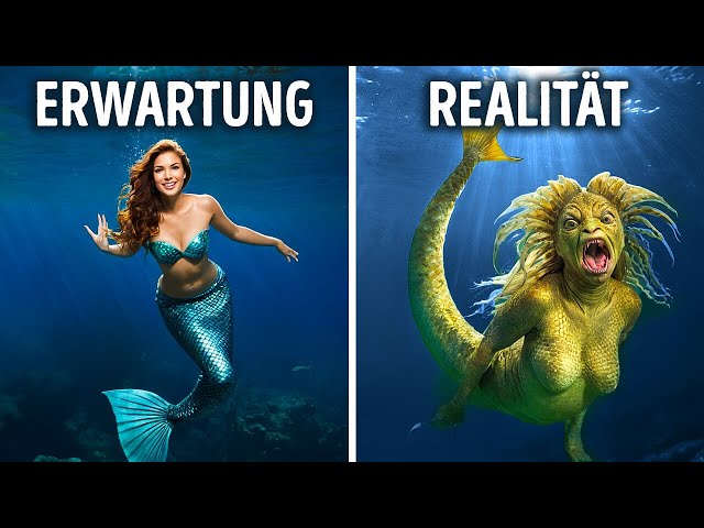 Wie echte Meerjungfrauen aussehen würden (nicht wie im Film)