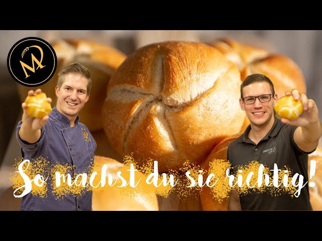 Brot Sommelier zeigt mir die perfekte Handsemmel - Kaisersemmel ohne Frust mit Christopher Lang