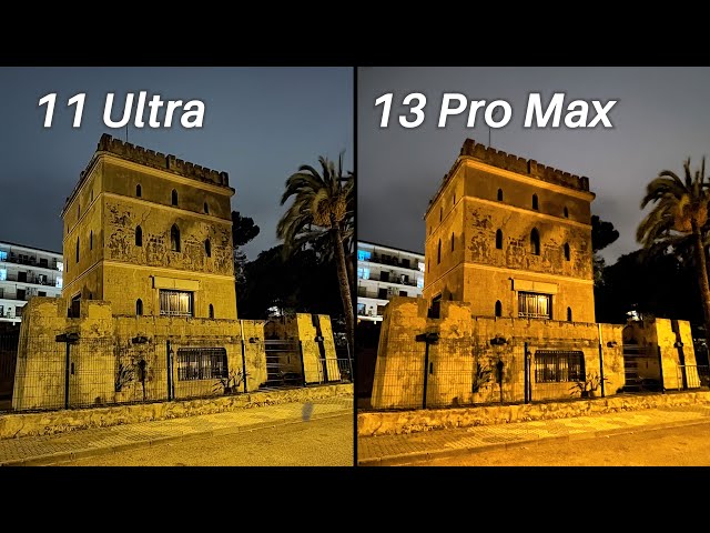 iPhone 13 Pro Max Vs Mi 11 Ultra Camera Comparison Low Light BATTLE!