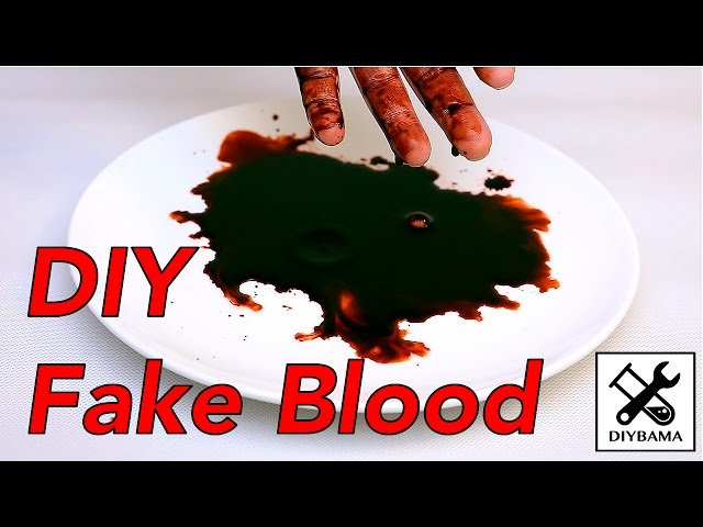 DIY Fake Blood (Chemistry Trick)