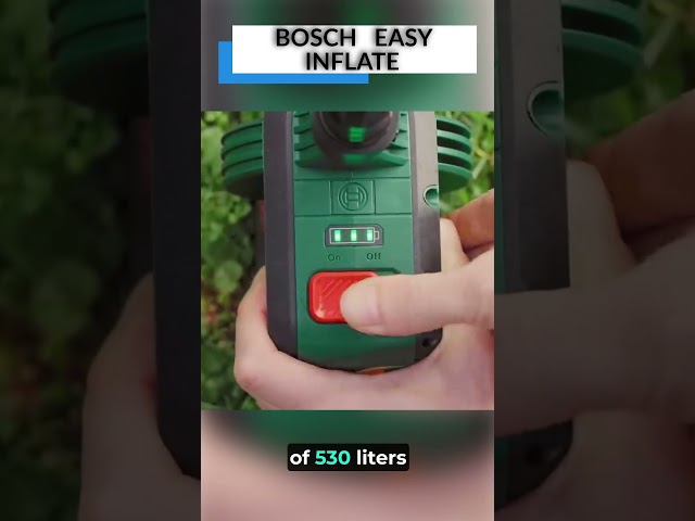 Effortless Air Mastery with Bosch EasyInflate: Pumping Up Convenience! #shorts #short #bosch