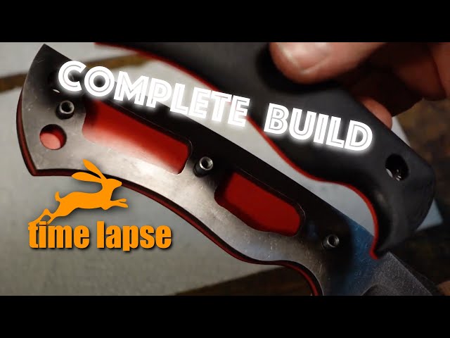 Custom Knife - Complete Build (time lapse)