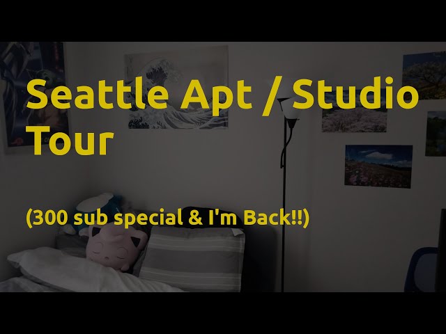 Seattle Apt / Studio Tour (300 sub special)