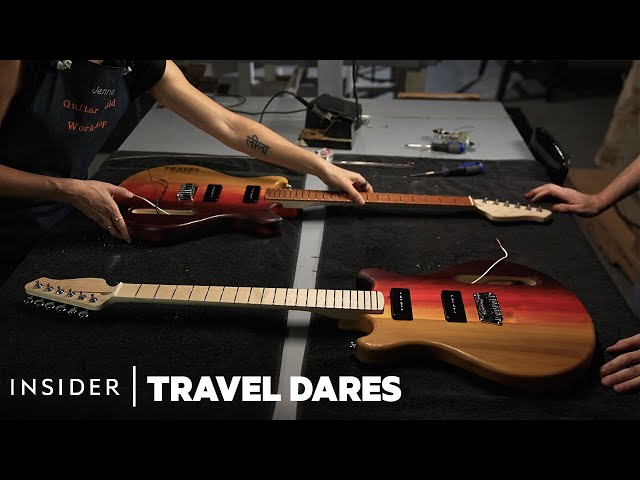Building A Guitar From Scratch | Travel Dares Season US E4