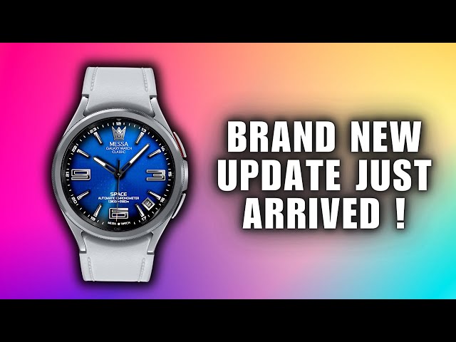 New Update Received on Samsung Galaxy Watch 6 Series !