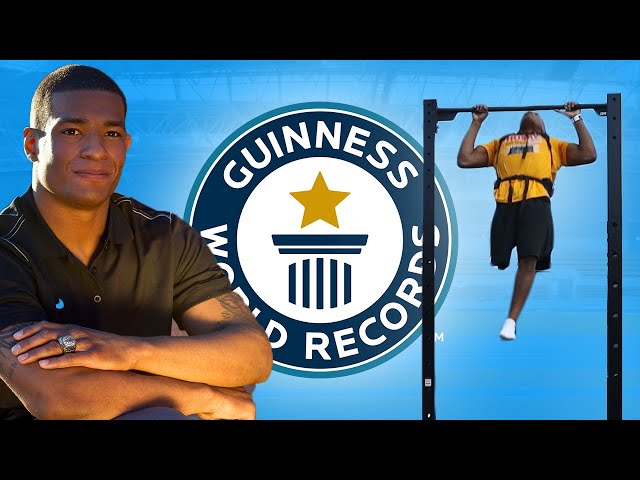 Most Pull Ups in 24 hours - Anthony Robles - Guinness World Records