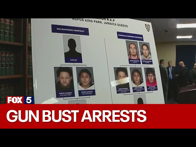 Latin Kings drug, gun trafficking ring busted: NYPD
