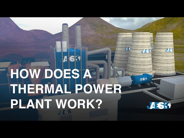 How does a thermal power plant work? Rankine cycle and Second law of thermodynamics