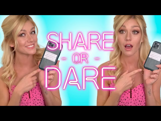 Kat McNamara Shares What’s In Her Phone | SHARE OR DARE