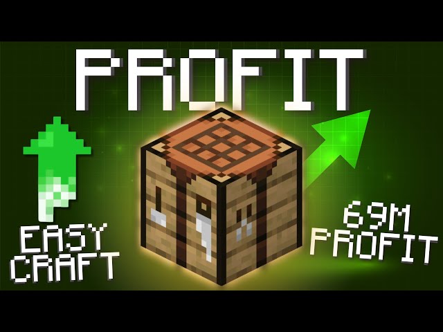 These Crafts Make You MILLIONS In Minutes! (Hypixel Skyblock)
