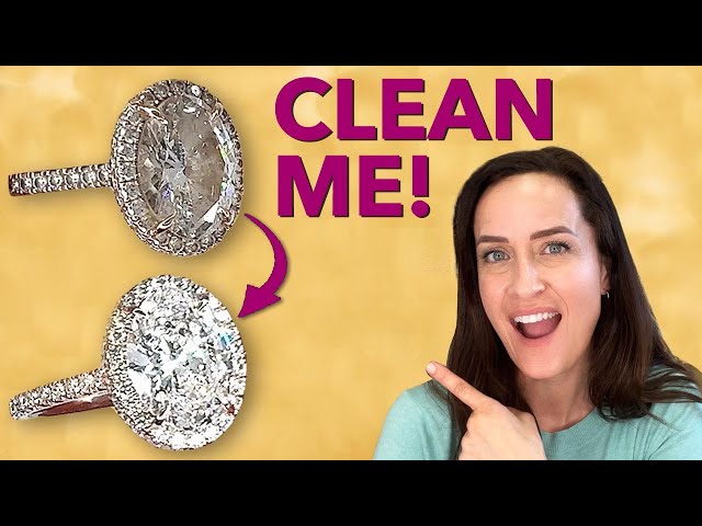 How To Clean My Diamond Ring At Home - Flawlessly Sparkling Diamonds 💎