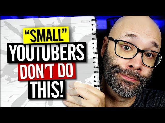 This ONE Youtuber Mistake Can Keep You Small