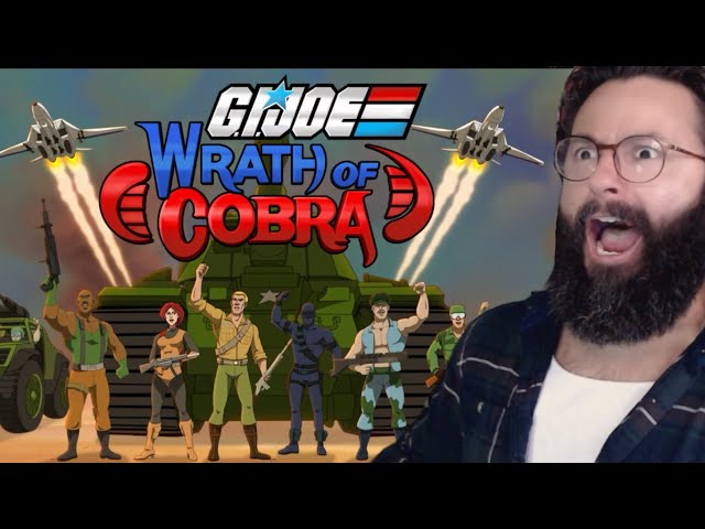 G.I. Joe Wrath of Cobra Trailer Reaction | Retro Side Scrolling Co-Op Action