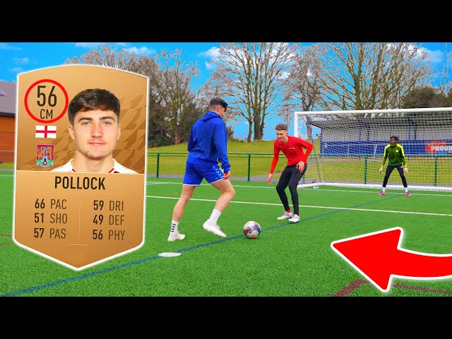 How Good Is A 56 Rated PRO FOOTBALLER in REAL LIFE? (Crazy Skills & Goals)