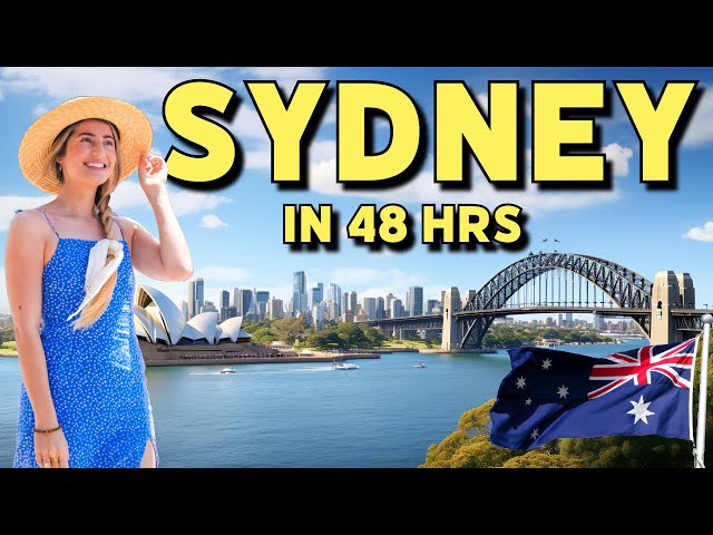 Best Things To Do In Sydney In 48 Hours: Australia Travel Vlog | CJ Explores