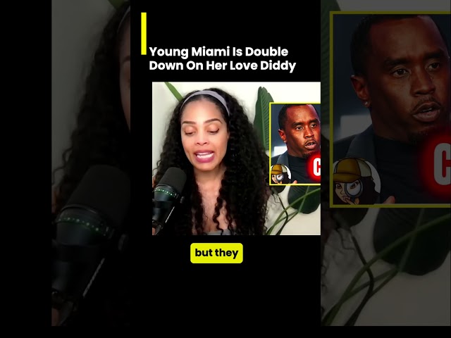 Young Miami Is Double Down On Her Love Diddy. #diddy #yungmiami #caresha