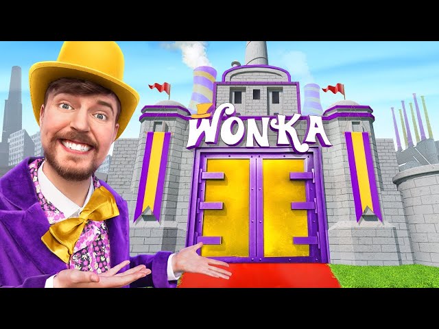I Built Willy Wonka's Chocolate Factory!
