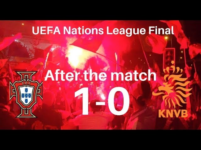 PORTUGAL PYROSHOW😱 | After Nations League Final