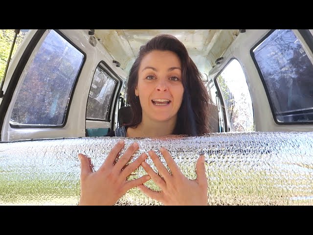 Insulating a VERY small Van | Acoustic and Thermal | EP. 3