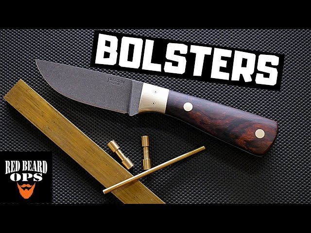 Bolsters on a Full Tang Knife | Knifemaking