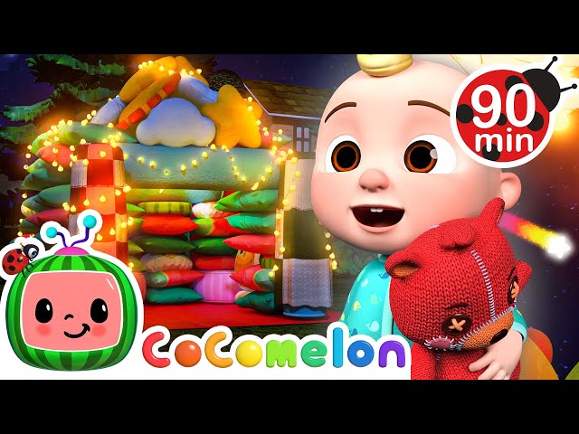 Giant Pillow Fort Fun! | CoComelon | Songs and Cartoons | Best Videos for Babies