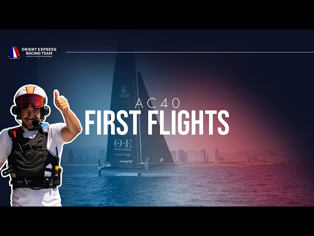 ⛵️ Takeoff for the French America's Cup Challenger / Décollage pour le Challenger français